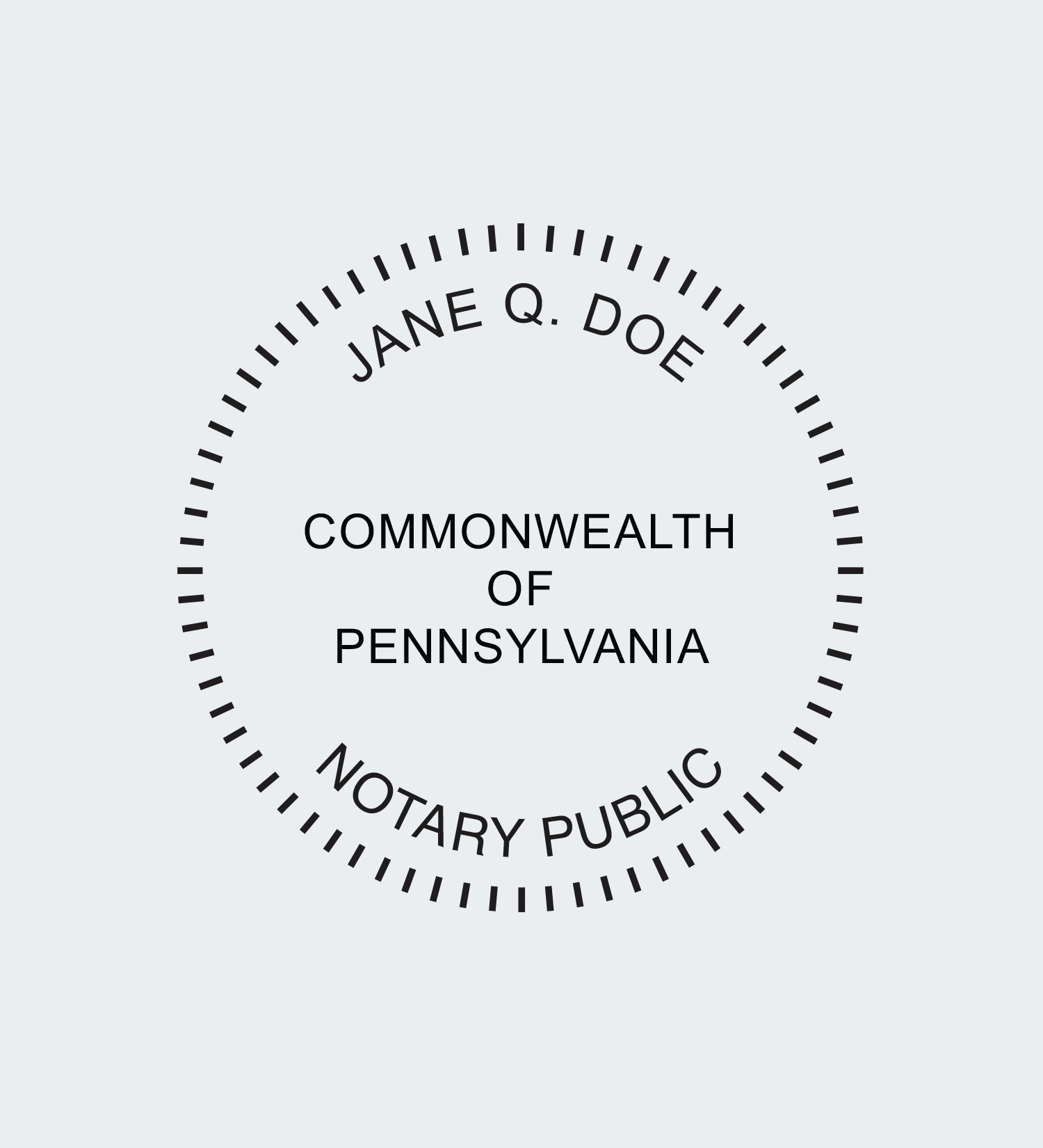 Pennsylvania Notary Seals NNA